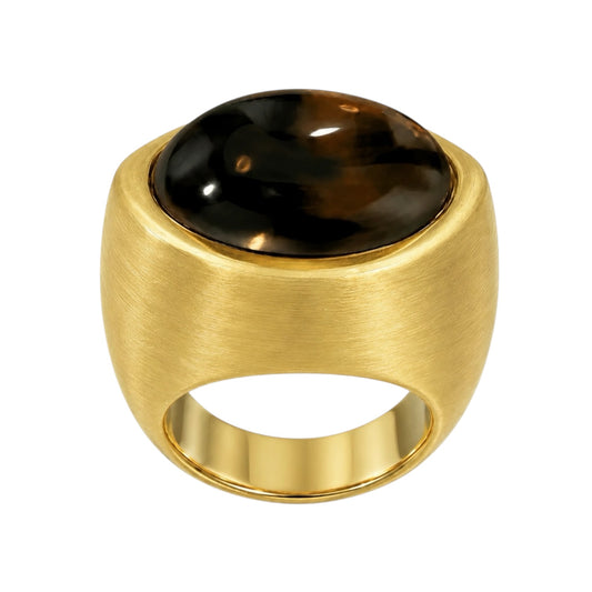 COFFEE BEAN DOMO RING