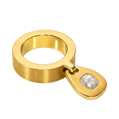 PENDULUM DIAMOND RING