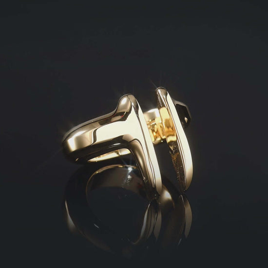 18k gold ring
