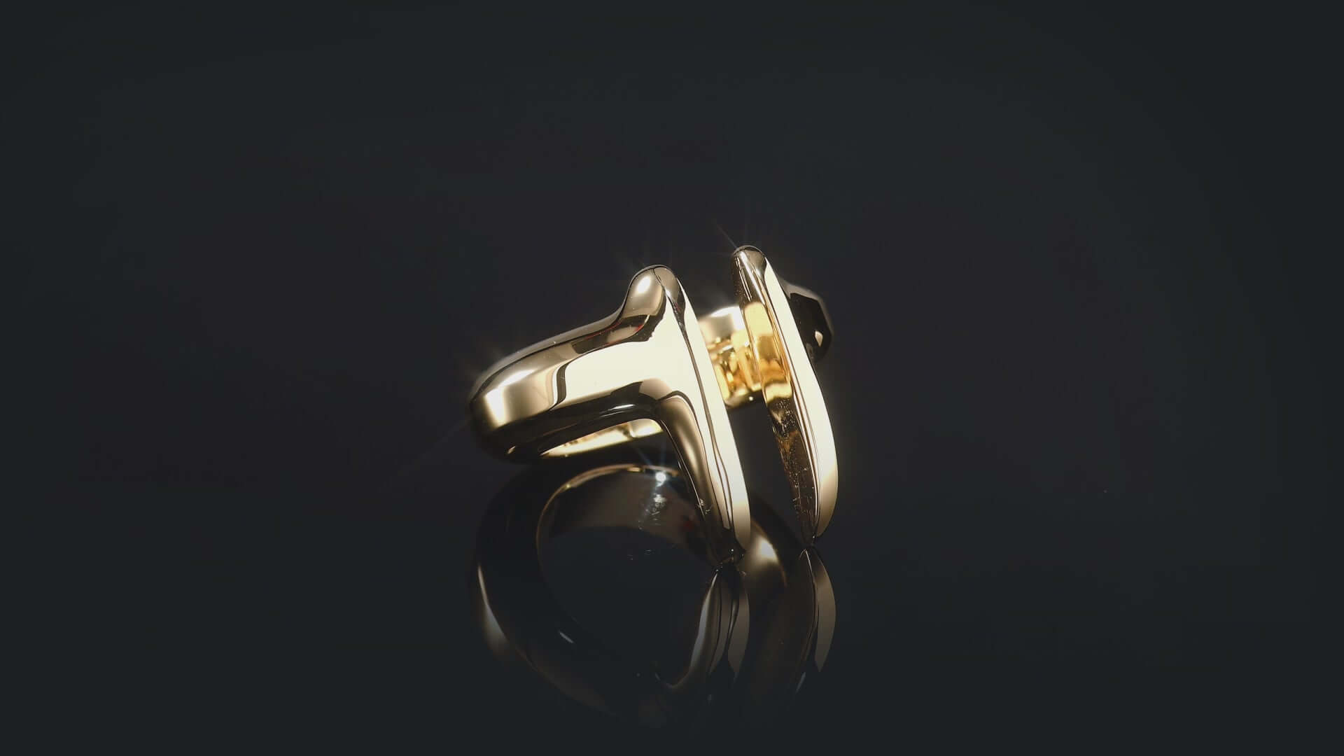 18k gold ring